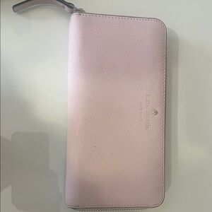 Kate Spade Light Pink Saffiano Leather Wallet
